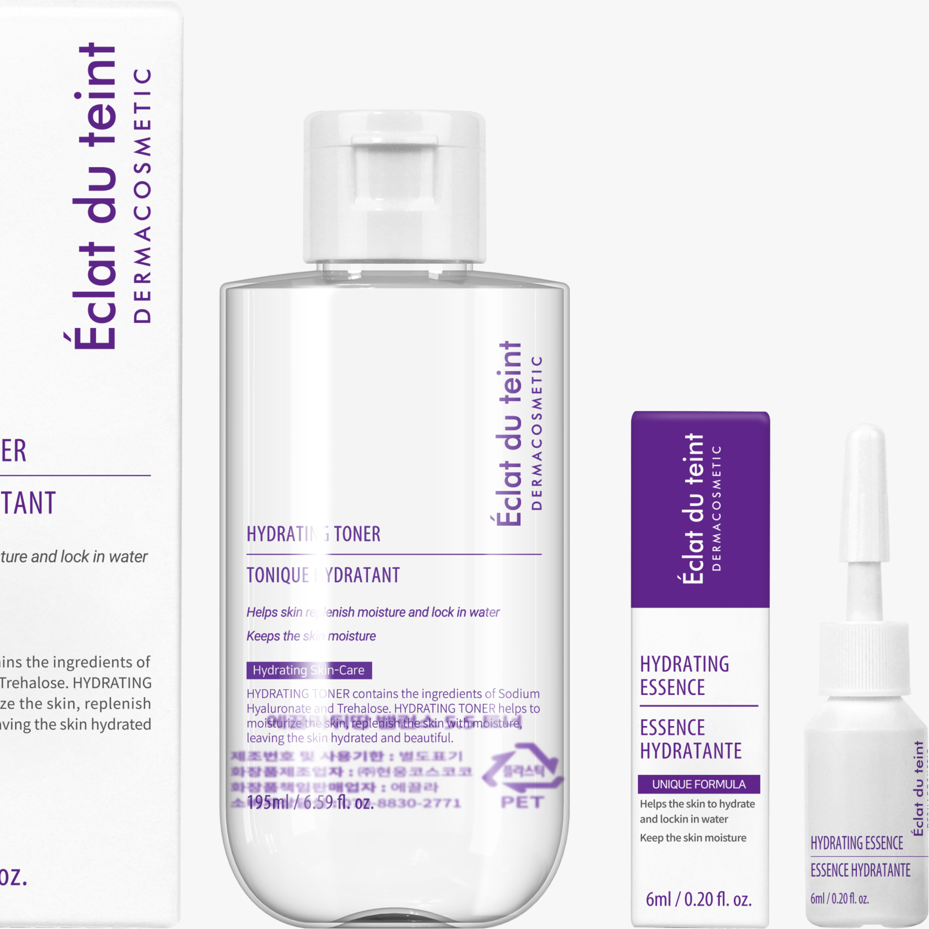 Éclat du teint Hydrating Toner & Essence (PRO)