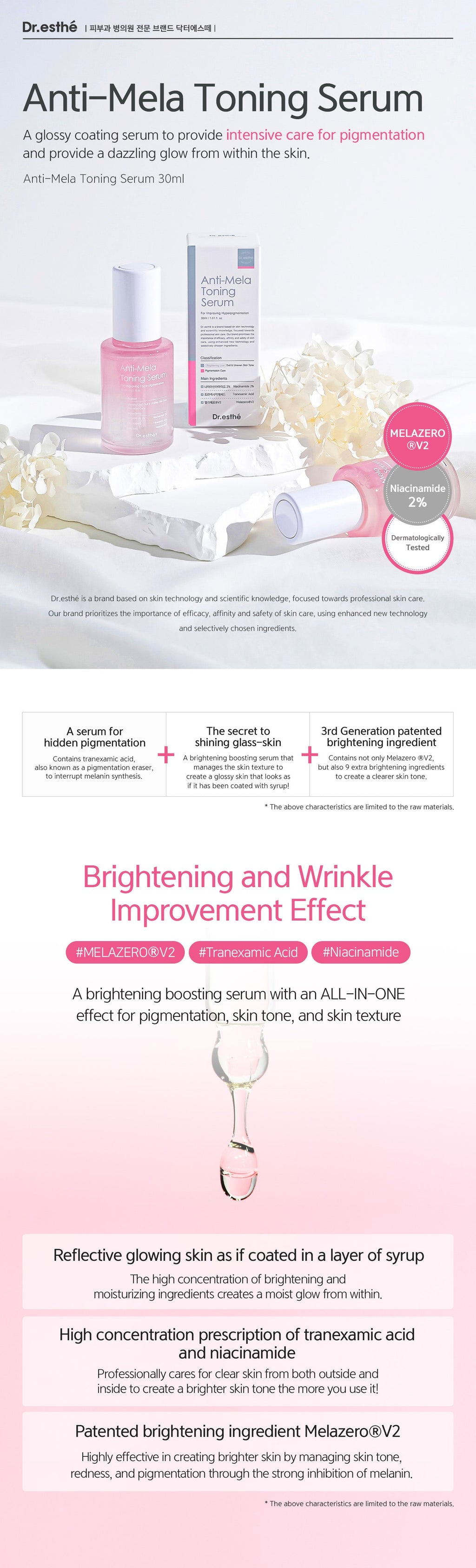 Dr. Esthe Anti-Mela Toing Serum 30ml
