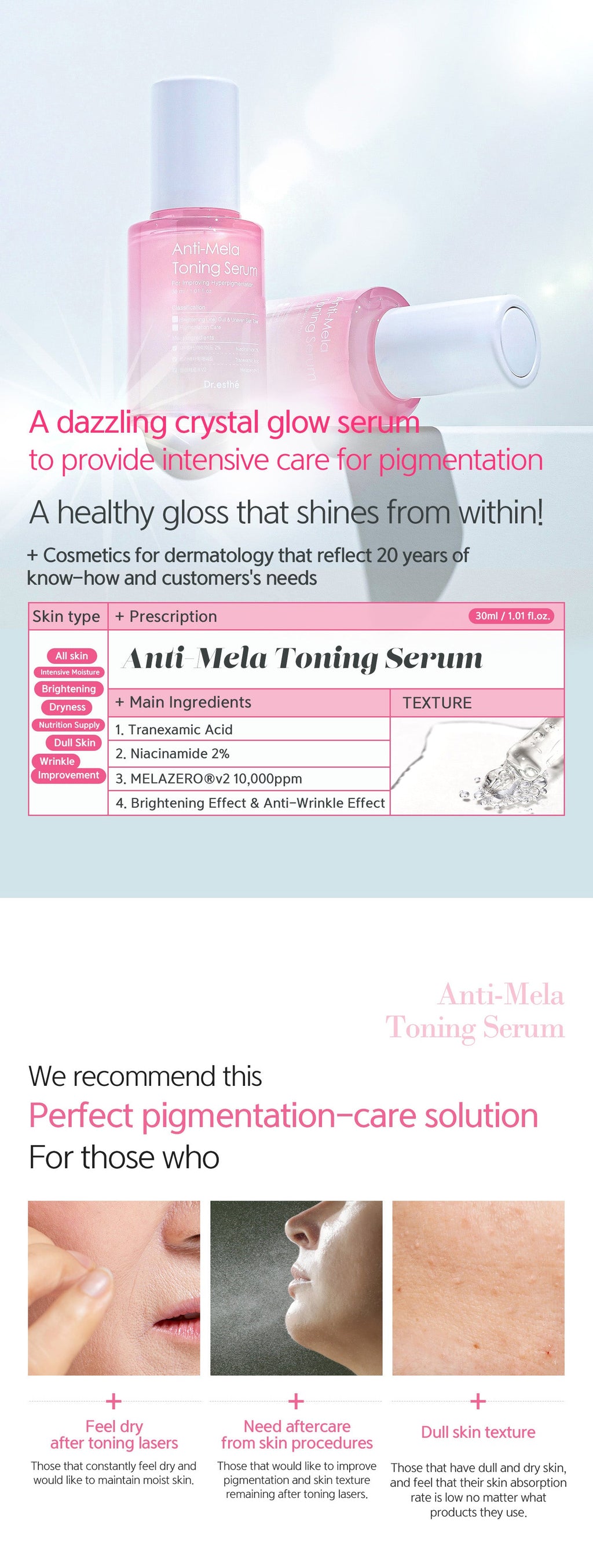 Dr. Esthe Anti-Mela Toing Serum 30ml