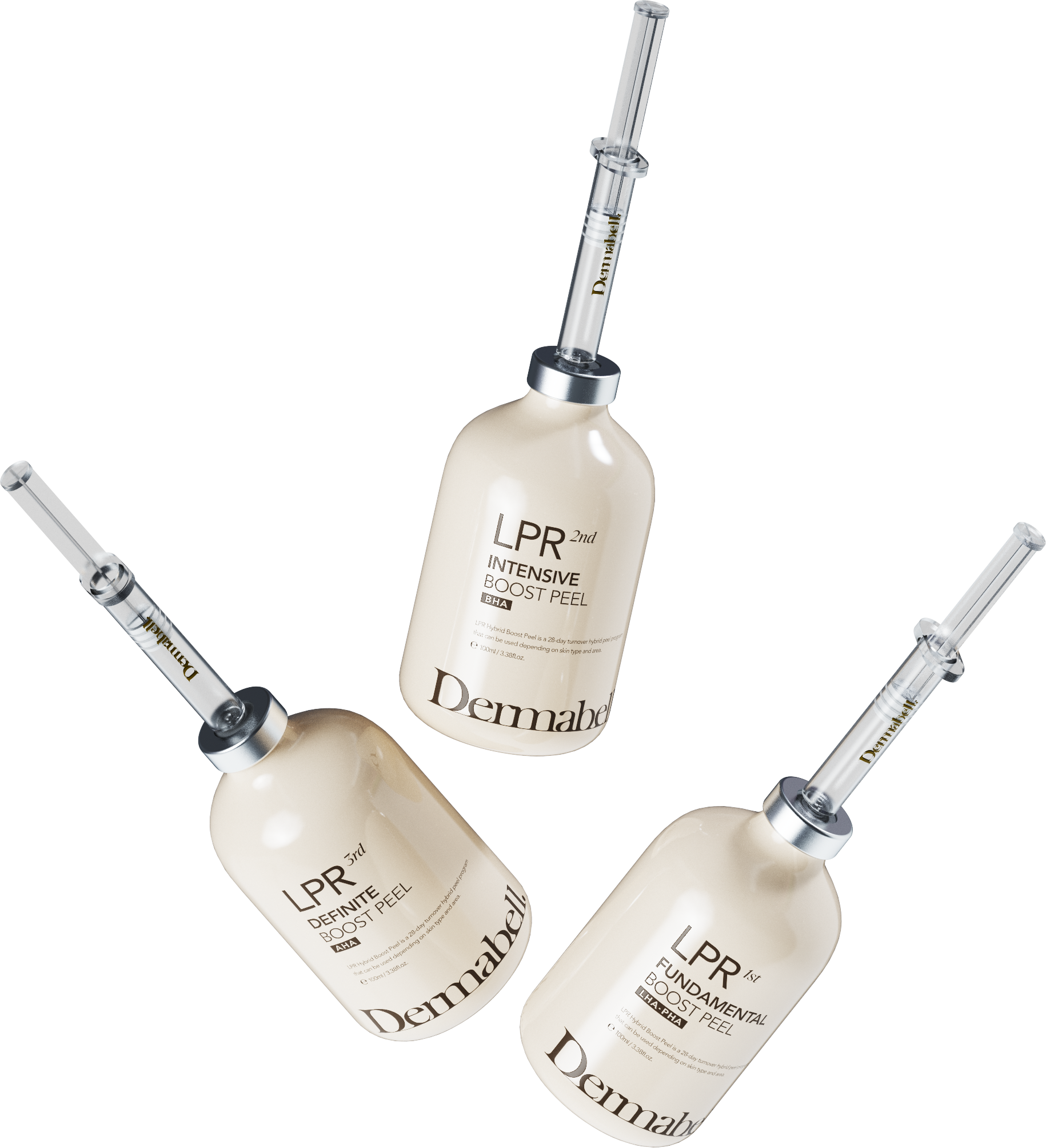 Dermabell LPR Peel Set 1st 2nd 3rd
