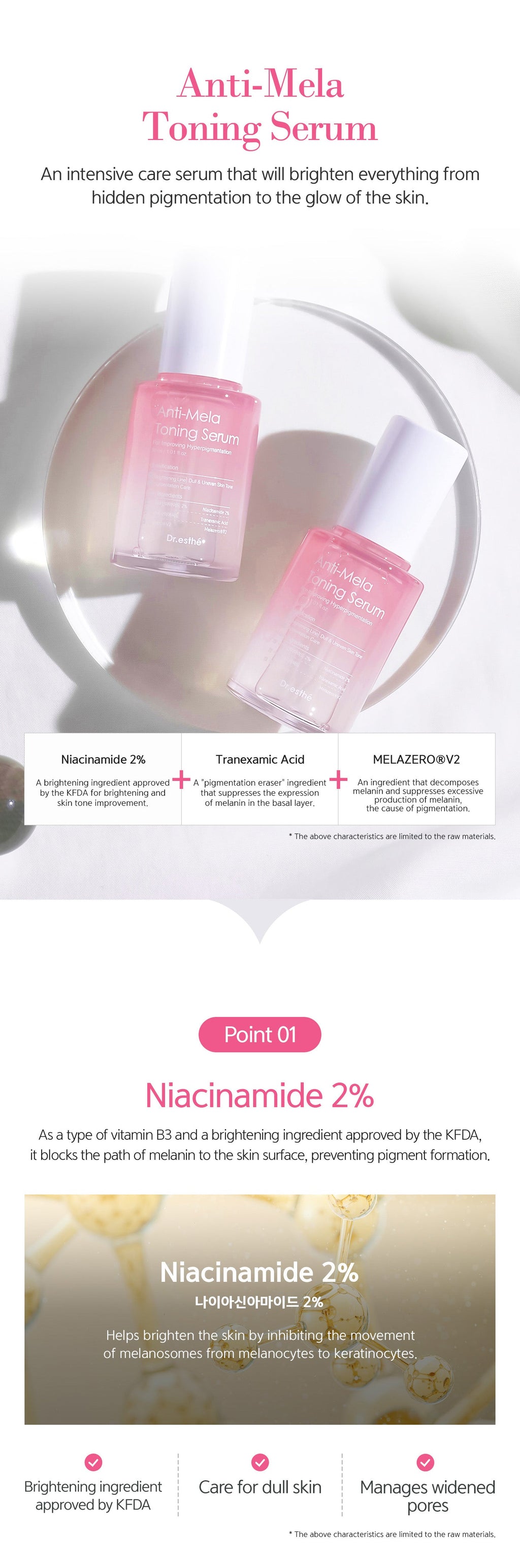 Dr. Esthe Anti-Mela Toing Serum 30ml