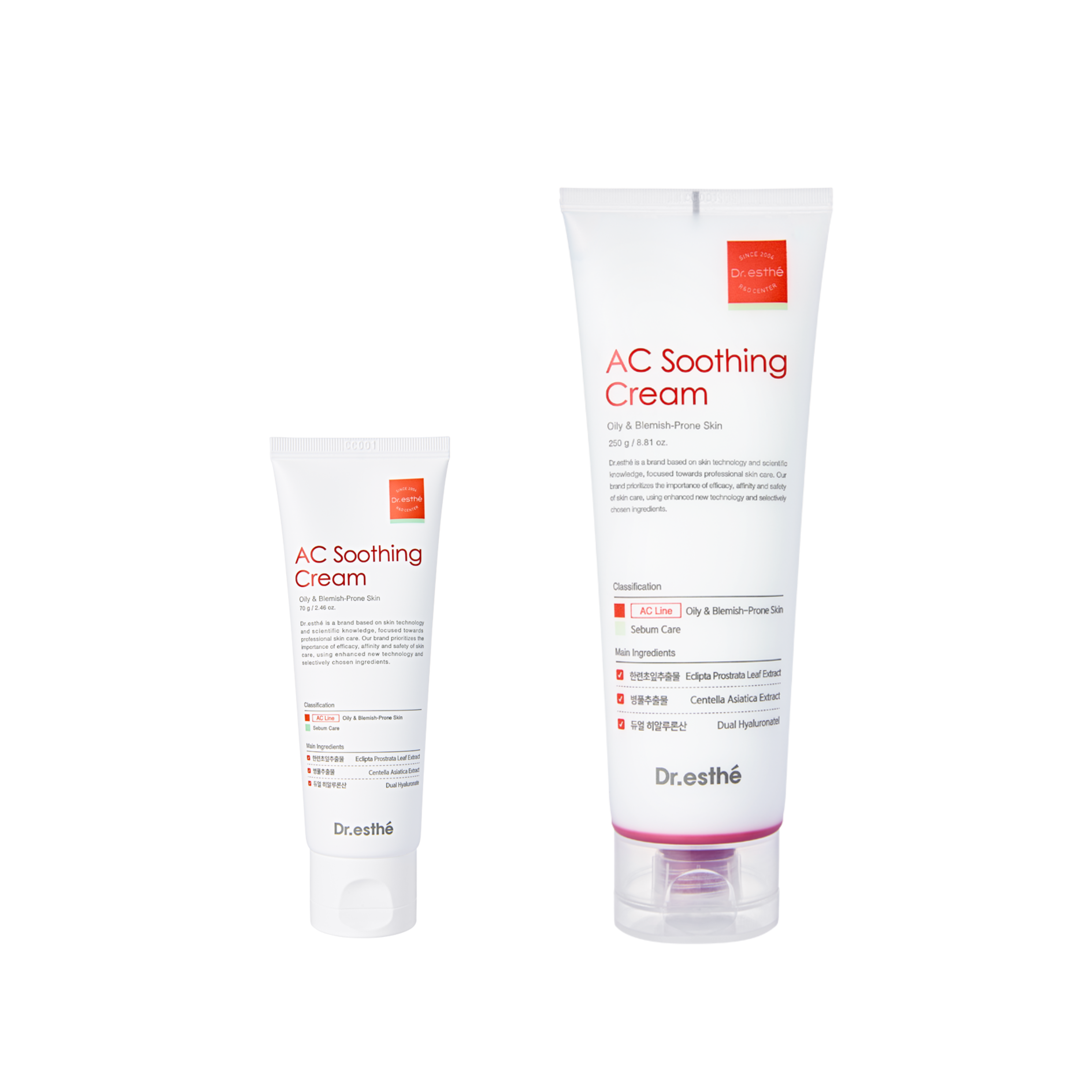 Dr. Esthe AC Soothing Cream 70g / 250g