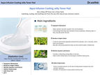 Aqua Infusion Cooling Jelly Toner Pad - 70 pads / 180ml