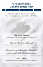 O2 Deep Bubble Mask