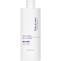 Toning solution bottle labeled 'Eclat du teint' with white and purple design.
