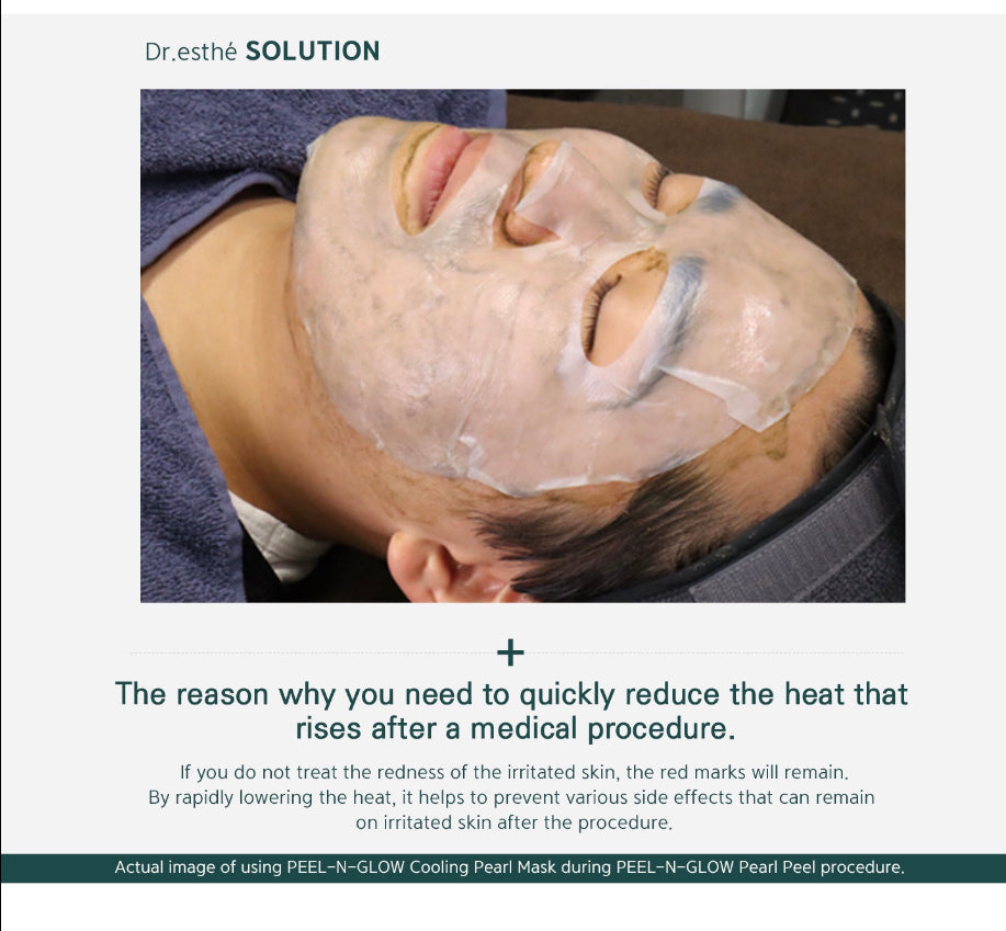 Dr. Esthe Peel N Glow Cooling Pearl Mask (5 pcs)