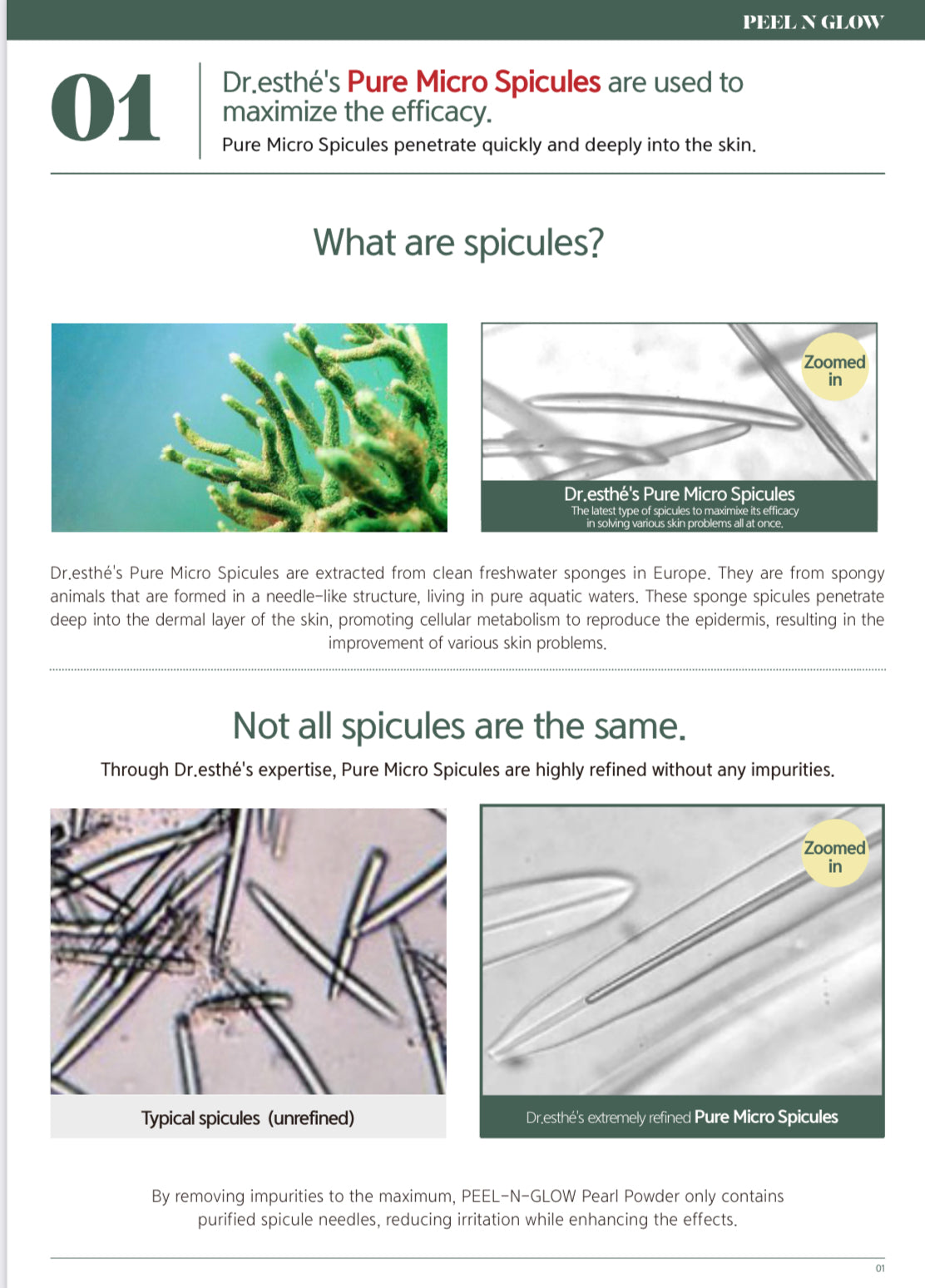 Dr. Esthe PEEL N GLOW  Pearl program kit