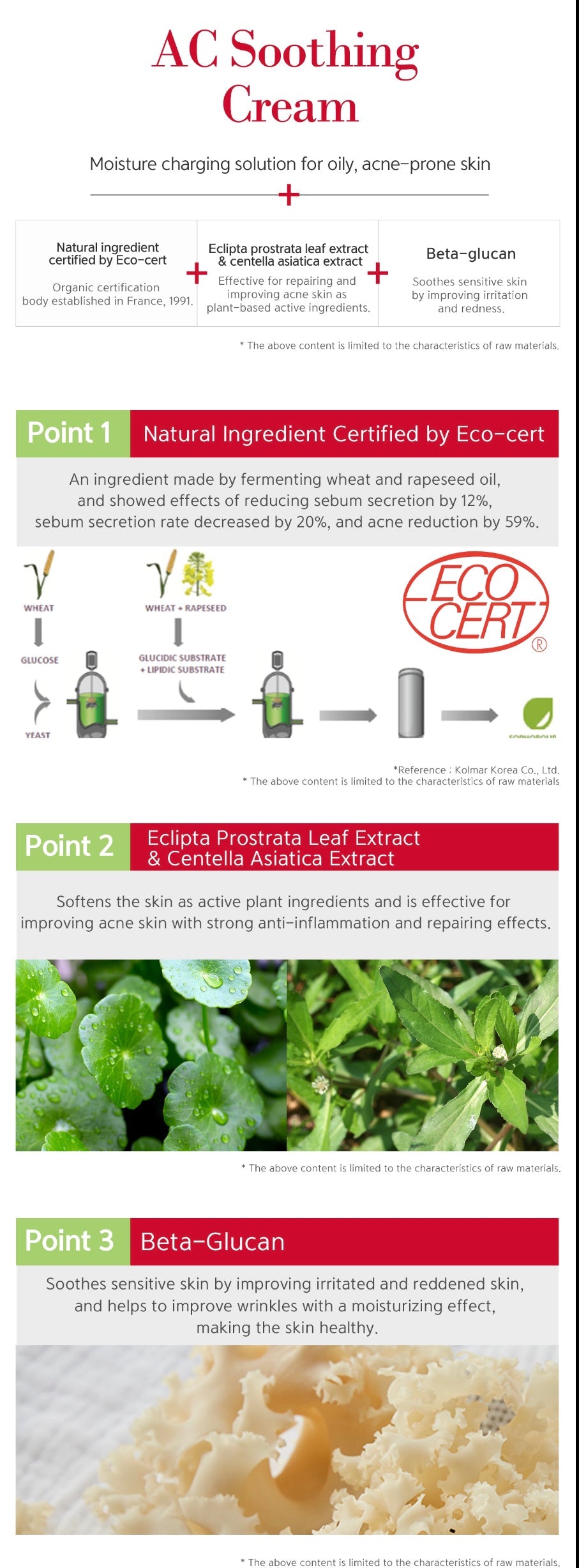 Dr. Esthe AC Soothing Cream 70g / 250g