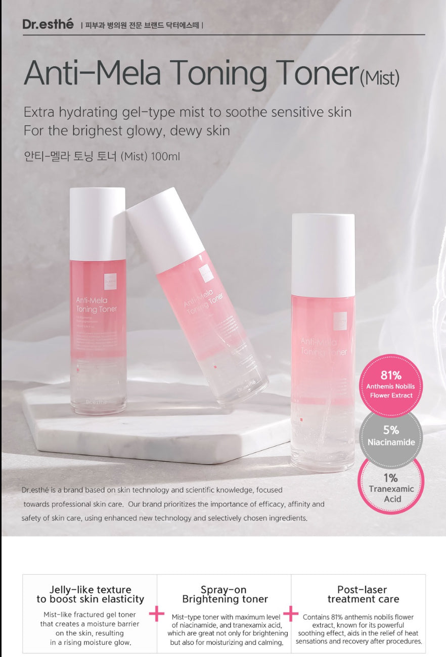 Dr. Esthe Anti-Mela Toning Toner 100ml