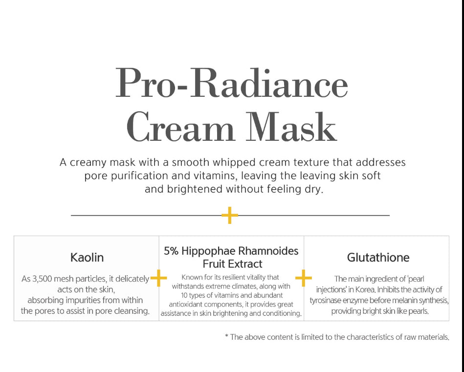 Dr. Esthe Pro Radiance Cream Mask