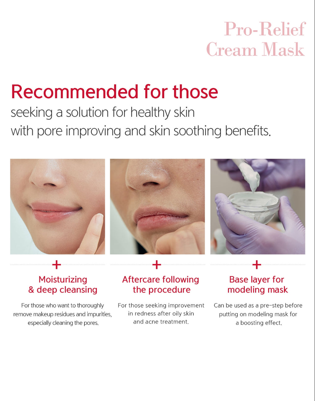 Dr. Esthe Pro Relief Cream Mask
