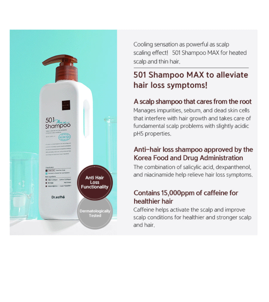 Dr. Esthe 501 Shampoo 500ml