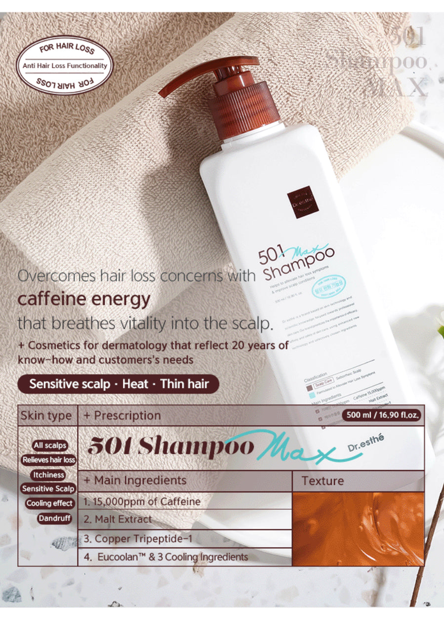 Dr. Esthe 501 Shampoo 500ml