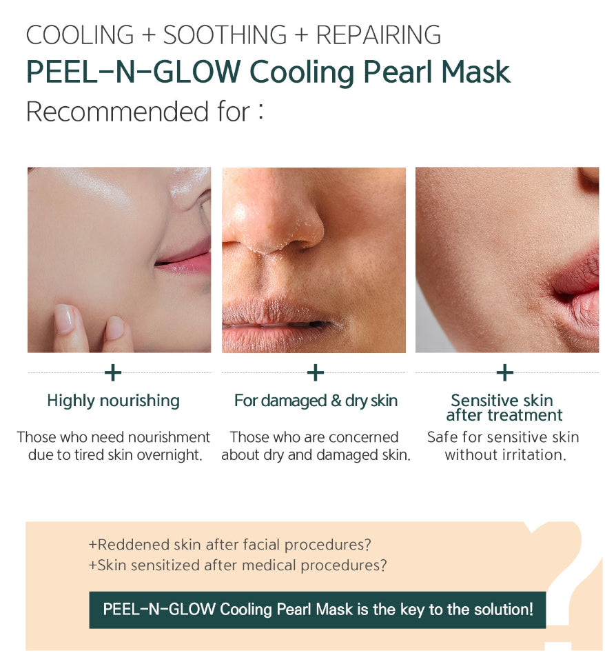 Dr. Esthe Peel N Glow Cooling Pearl Mask (5 pcs)