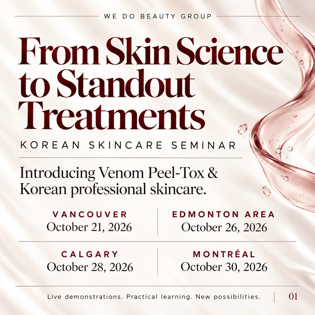 [Certification] From Skin Science to Standout Treatments - Korean Skincare Seminar