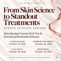 [Certification] From Skin Science to Standout Treatments - Korean Skincare Seminar