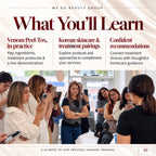 [Certification] From Skin Science to Standout Treatments - Korean Skincare Seminar