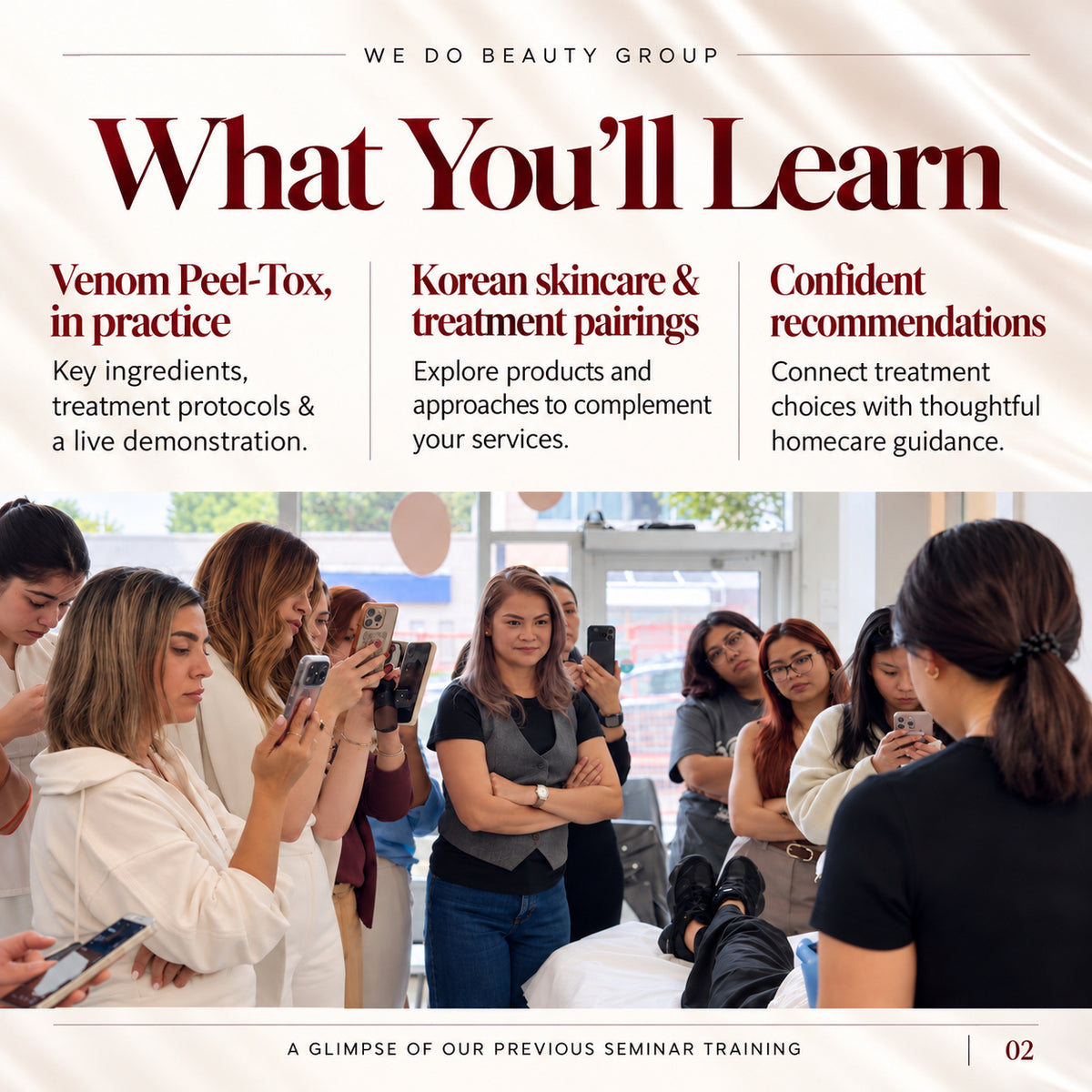 [Certification] From Skin Science to Standout Treatments - Korean Skincare Seminar