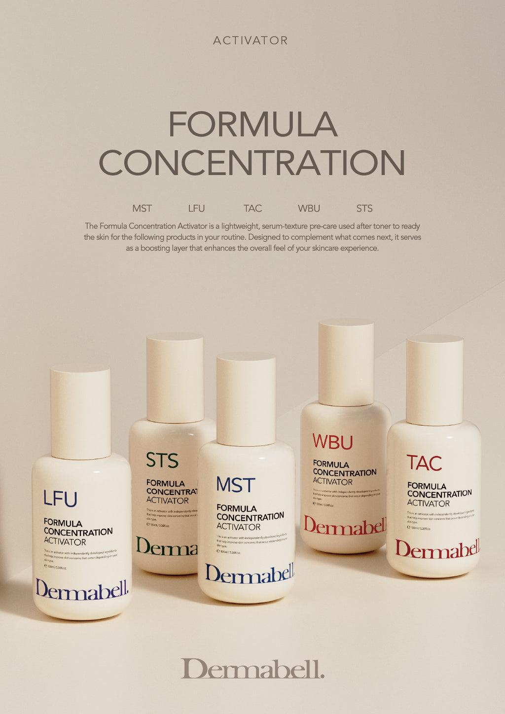 Dermabell LFU Formula Concentration Activator