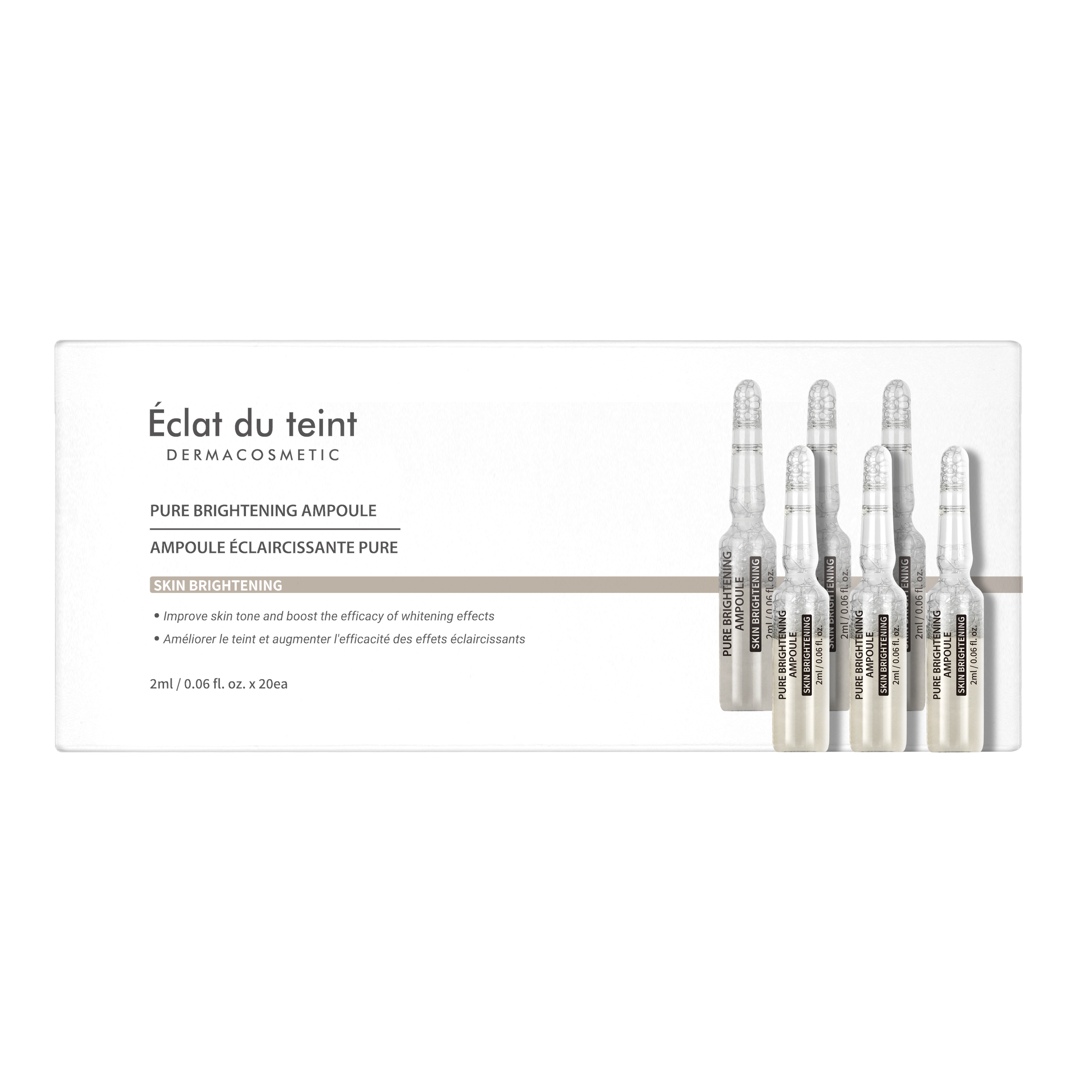 Éclat du teint Pure Brightening Ampoule 2 ml*20ea